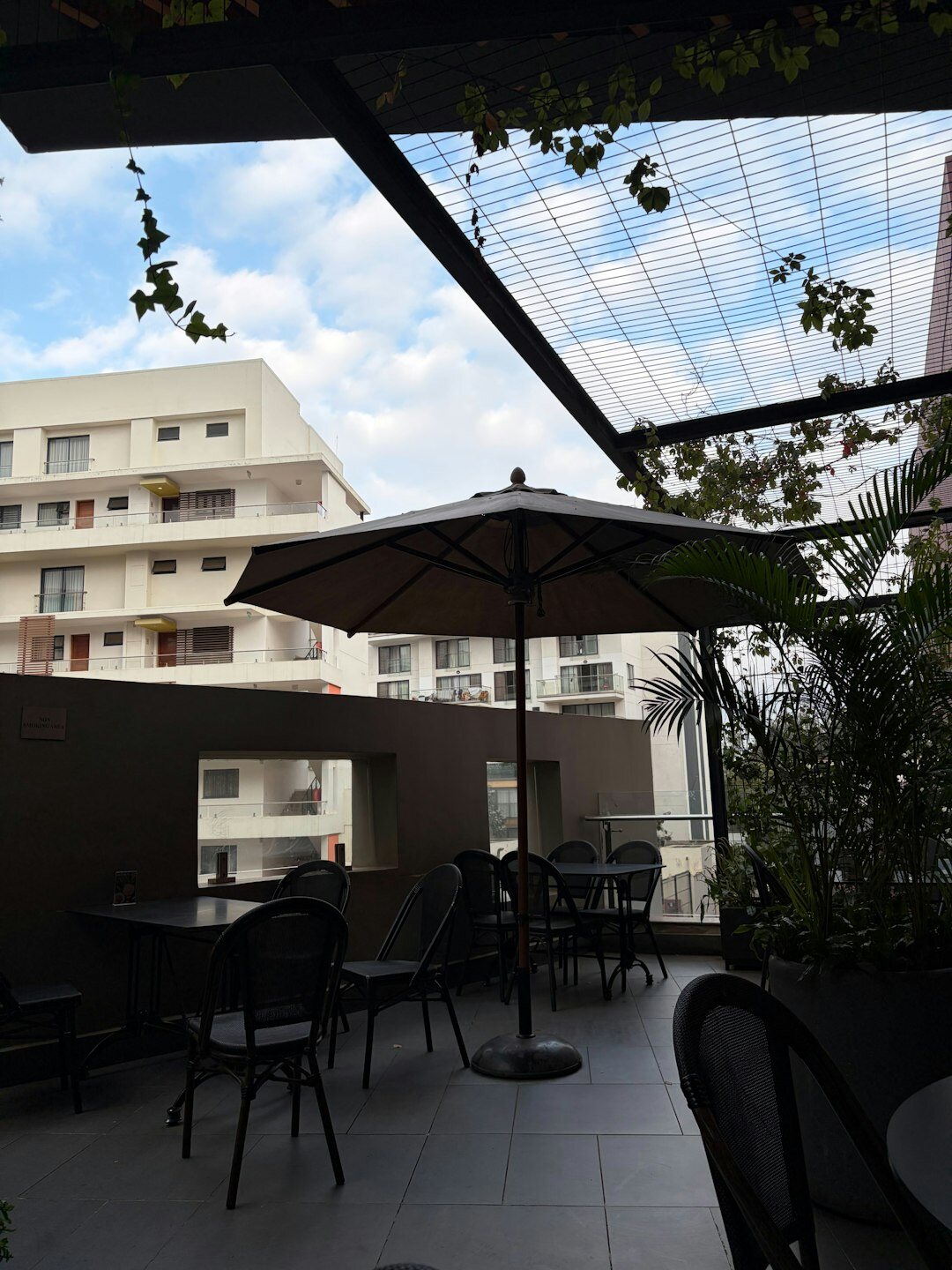 outdoor cafe patio