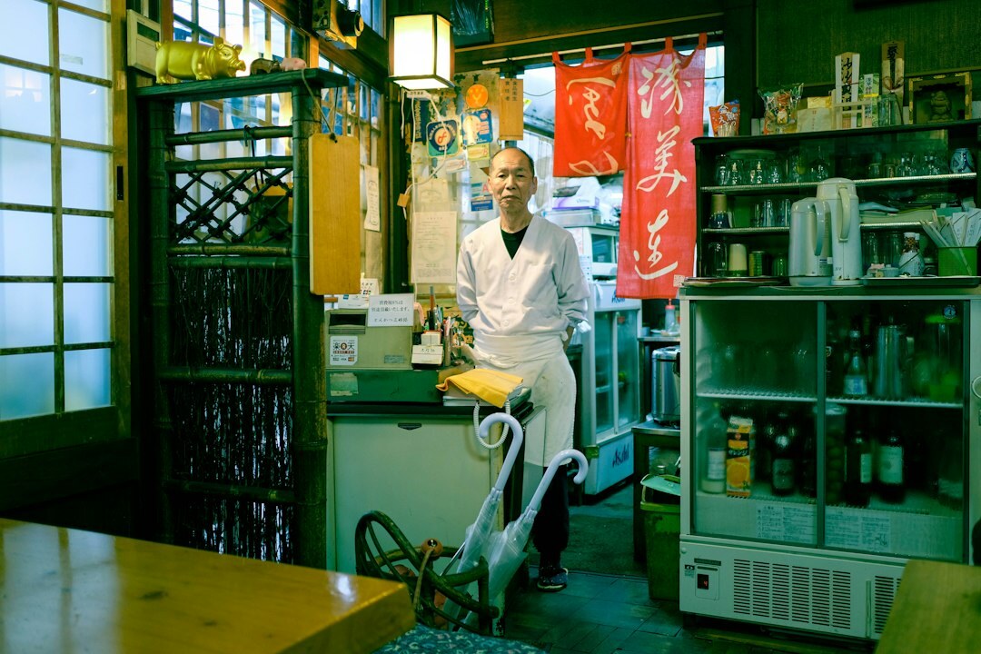 quiet tokyo cafe interior