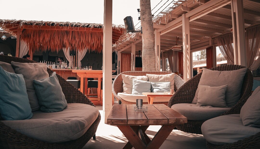 beach cafe interior