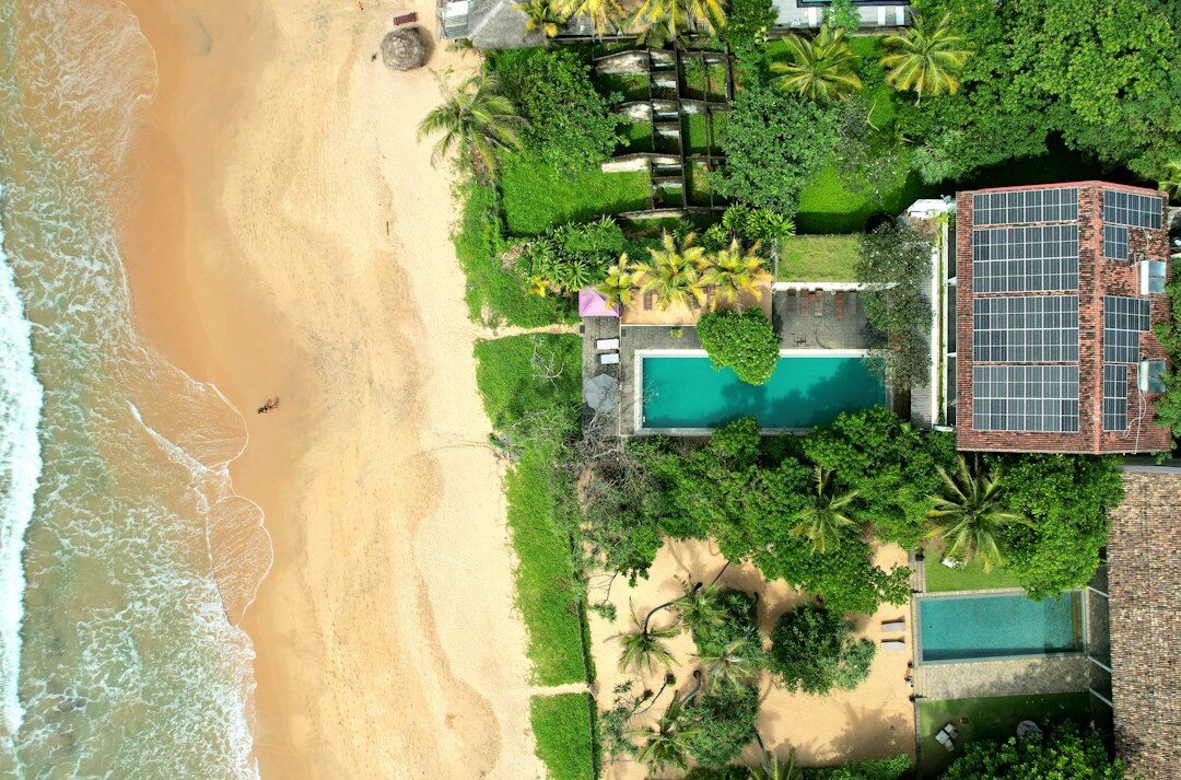luxury beach villa